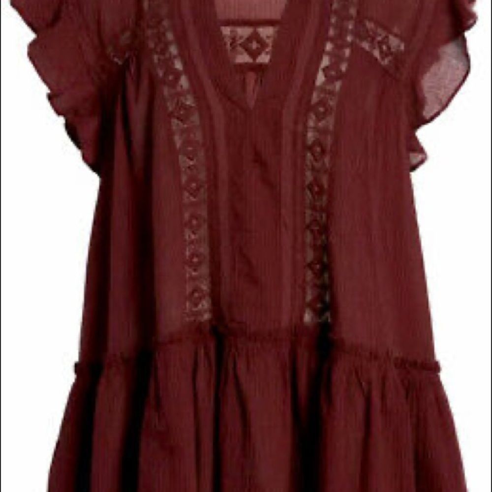 Free People NEW Baby Blues Tunic In Lovebird Combo - Picture 4 of 11